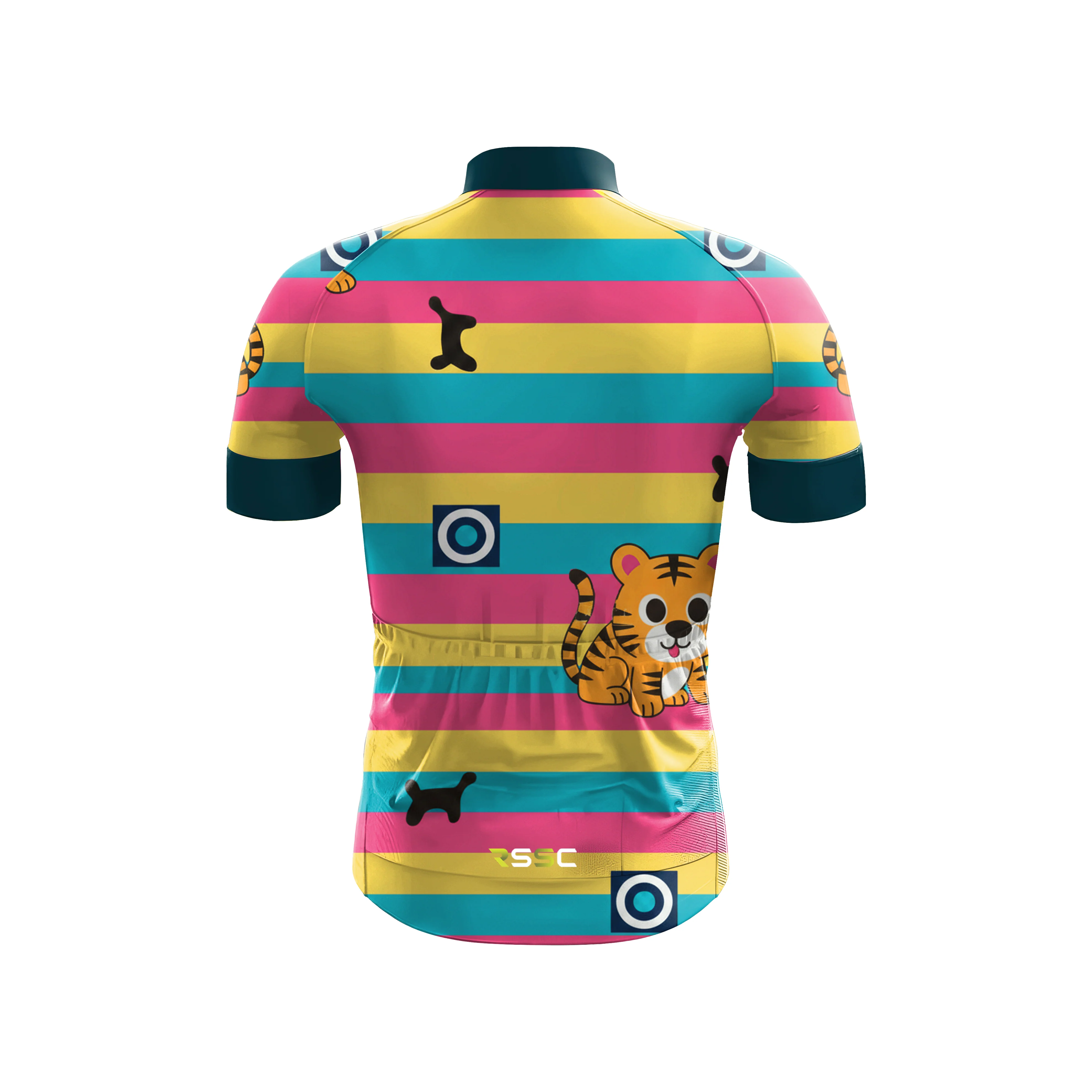 Tiger Cub Stripes Men's Cycling Kit - Image 4