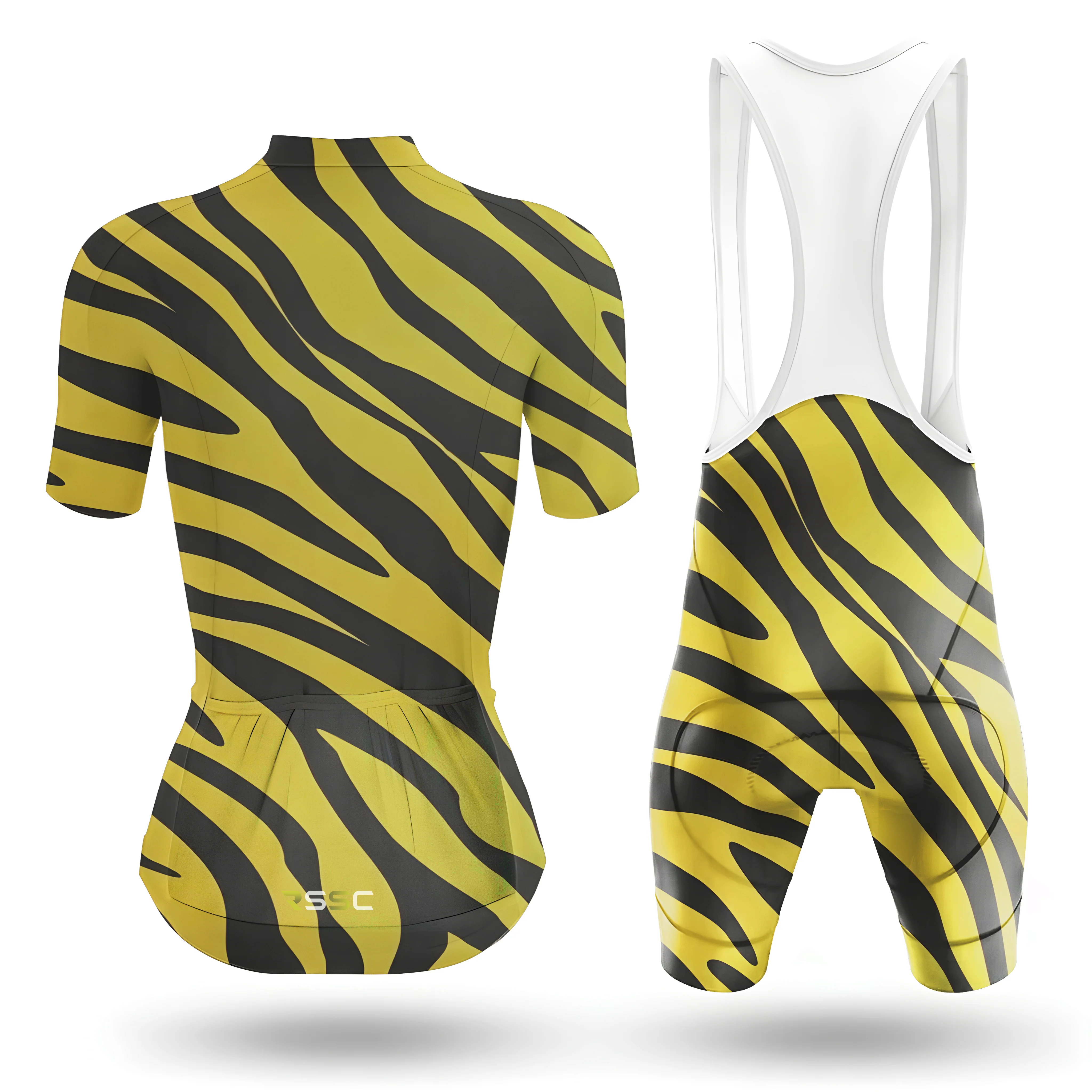 Tiger Stripes Women's Short Sleeve Cycling Kit - Image 2
