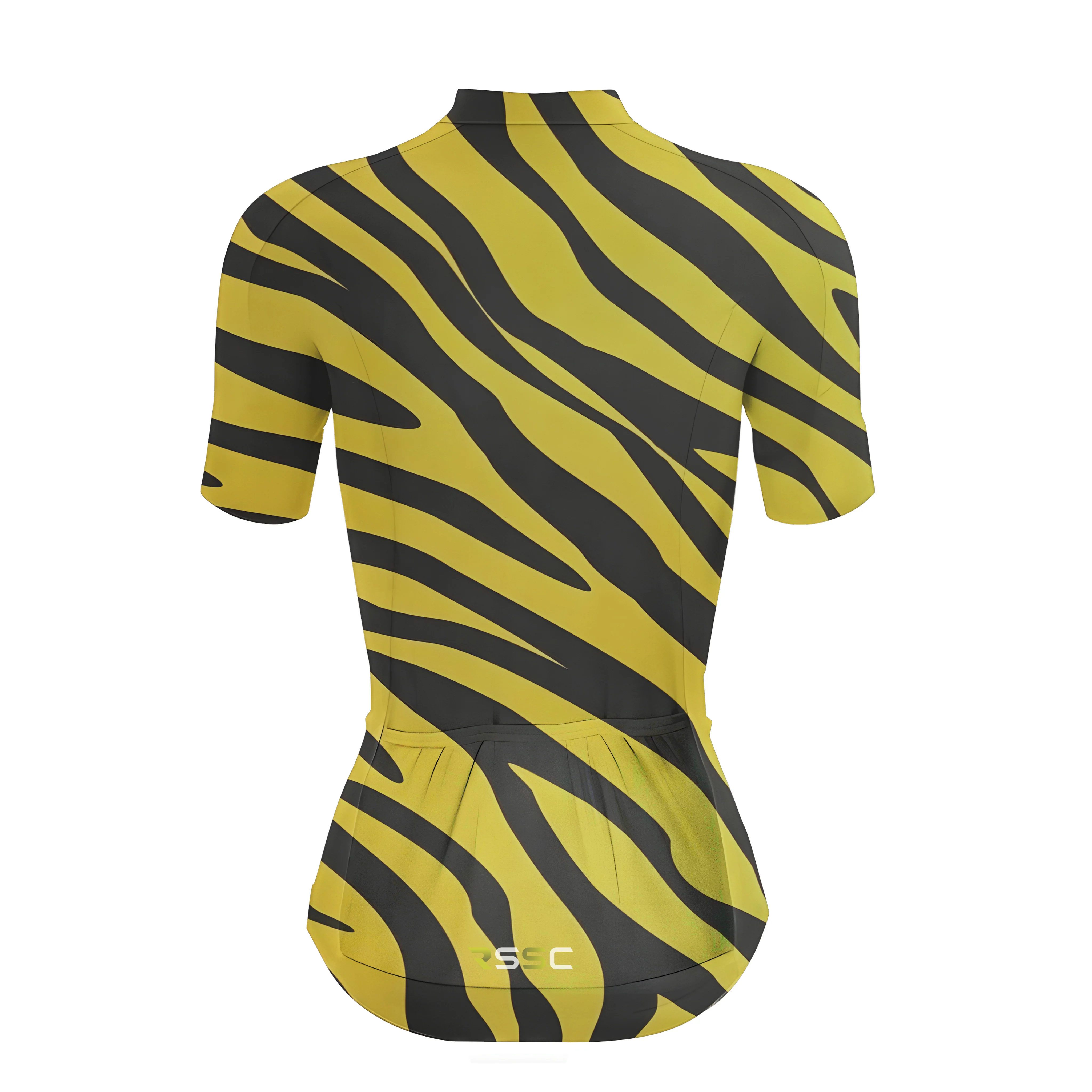 Tiger Stripes Women's Short Sleeve Cycling Kit - Image 4