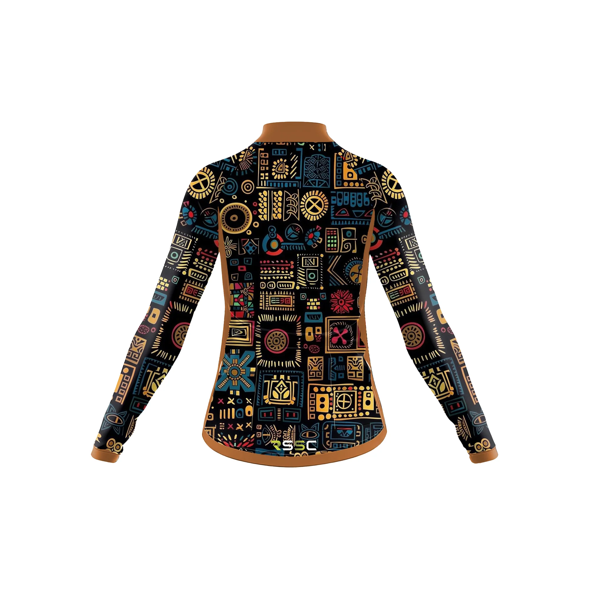 Tribal Geometry Women's Long Sleeve Cycling Kit - Image 4