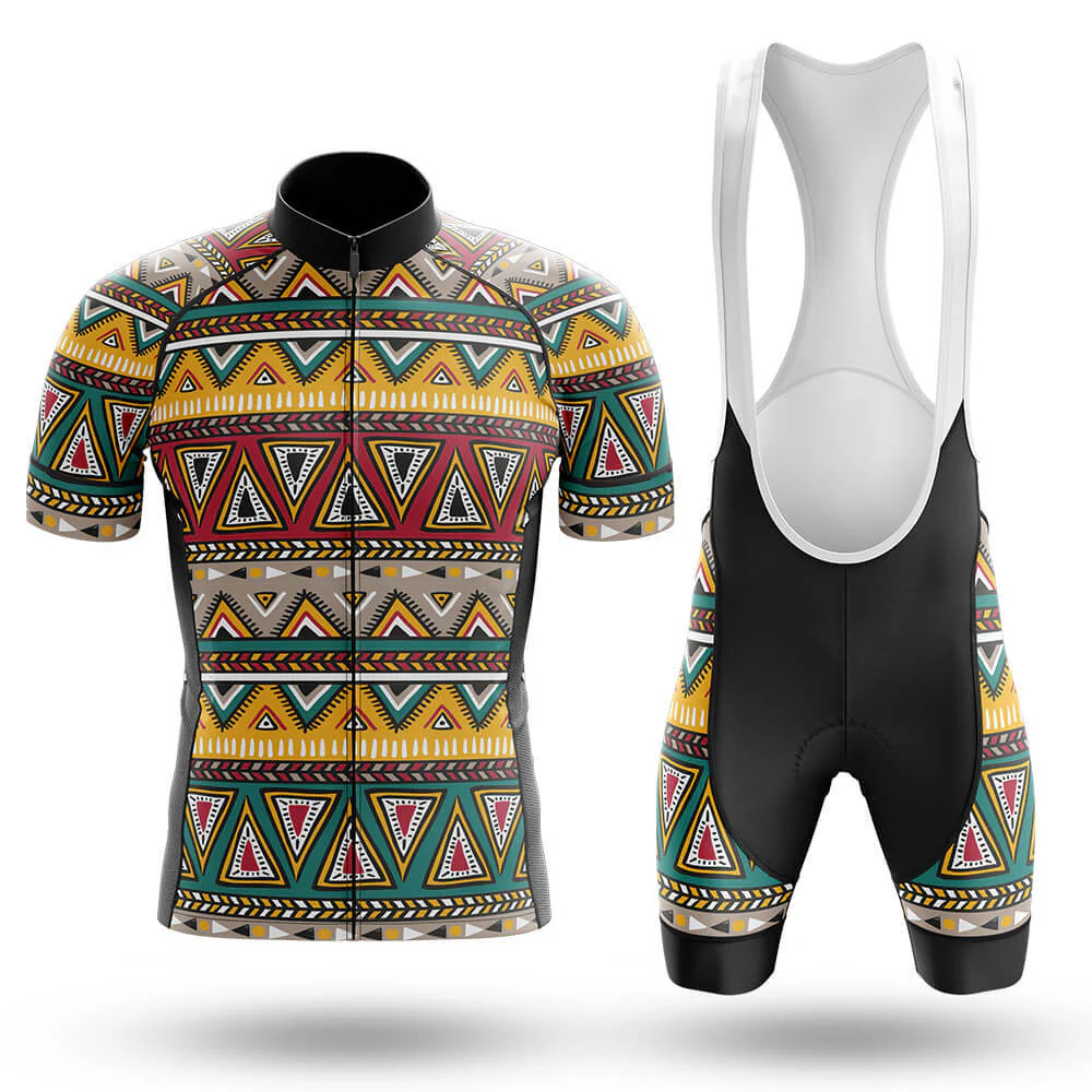 Tribal Pattern Men's Cycling Kit