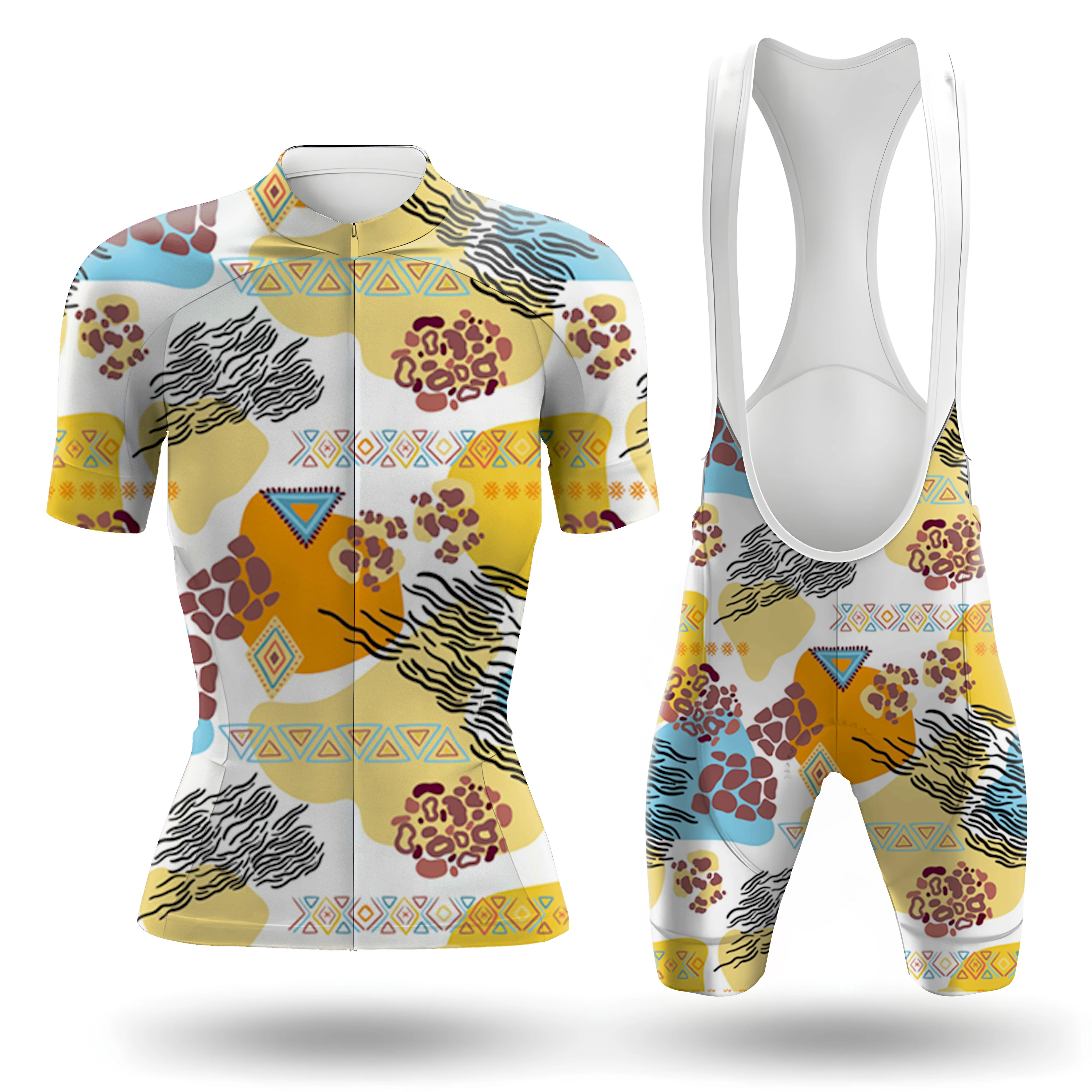 Tribal Savannah Women's Short Sleeve Cycling Kit