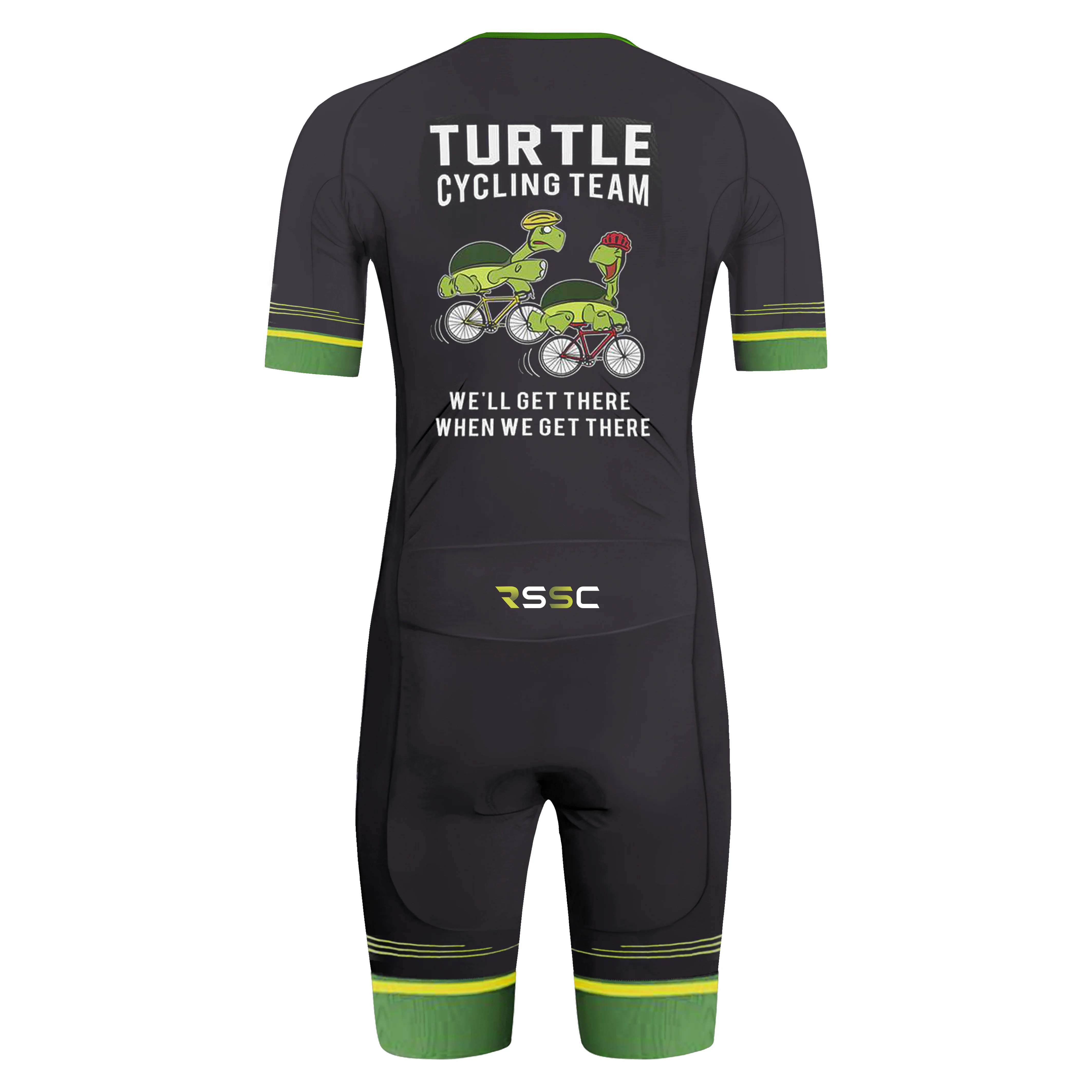 Turtle Cycling Team Men's Triathlon Suit - Image 2