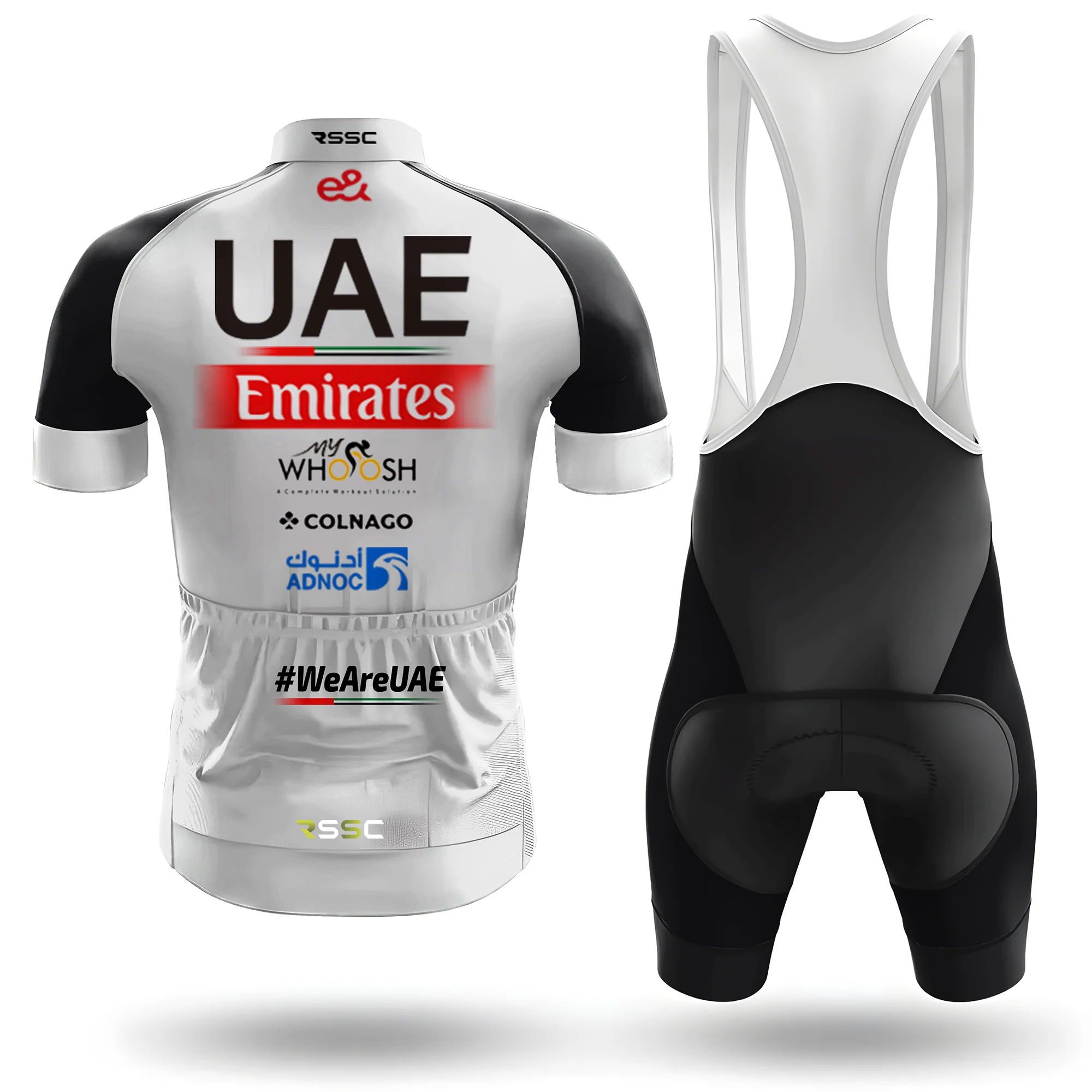 UAE Cycling Men's Short Sleeve Cycling Kit - Image 2