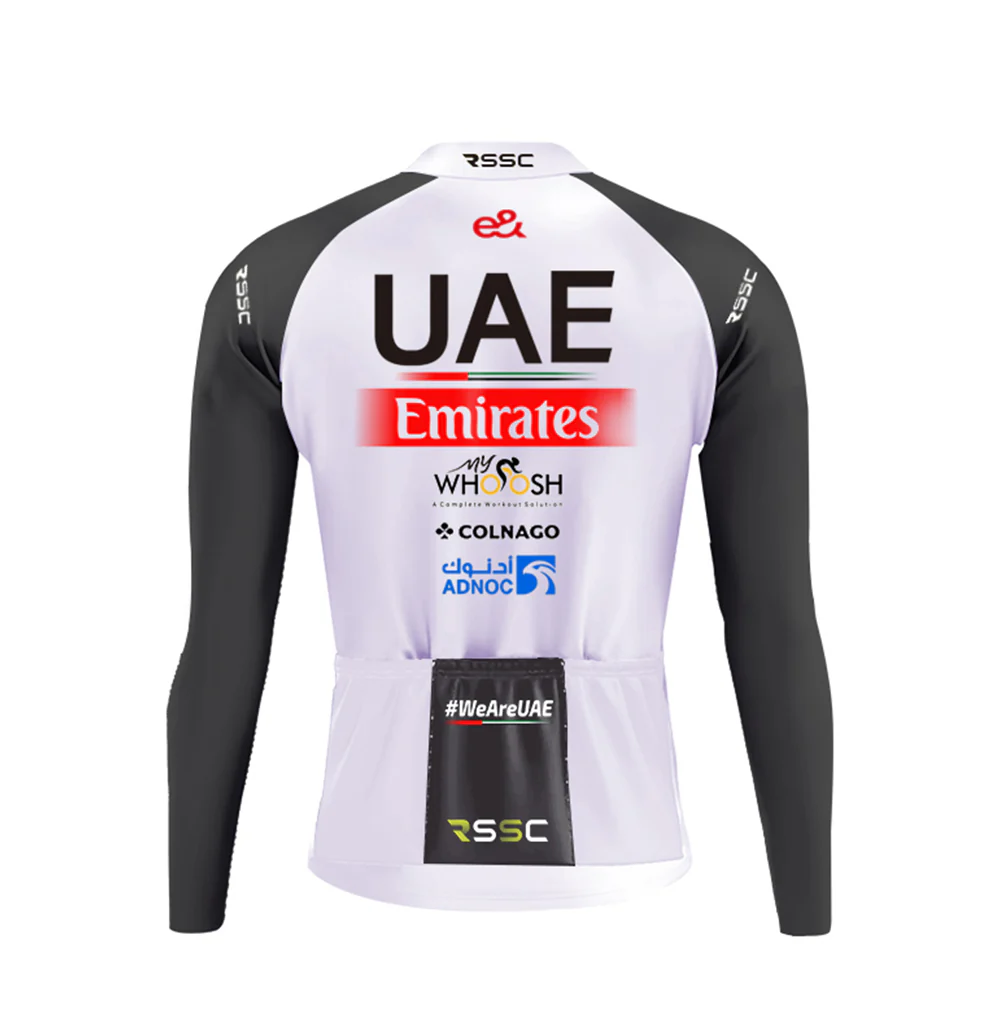 UAE Team Men's Long Sleeve Cycling Kit - Image 4