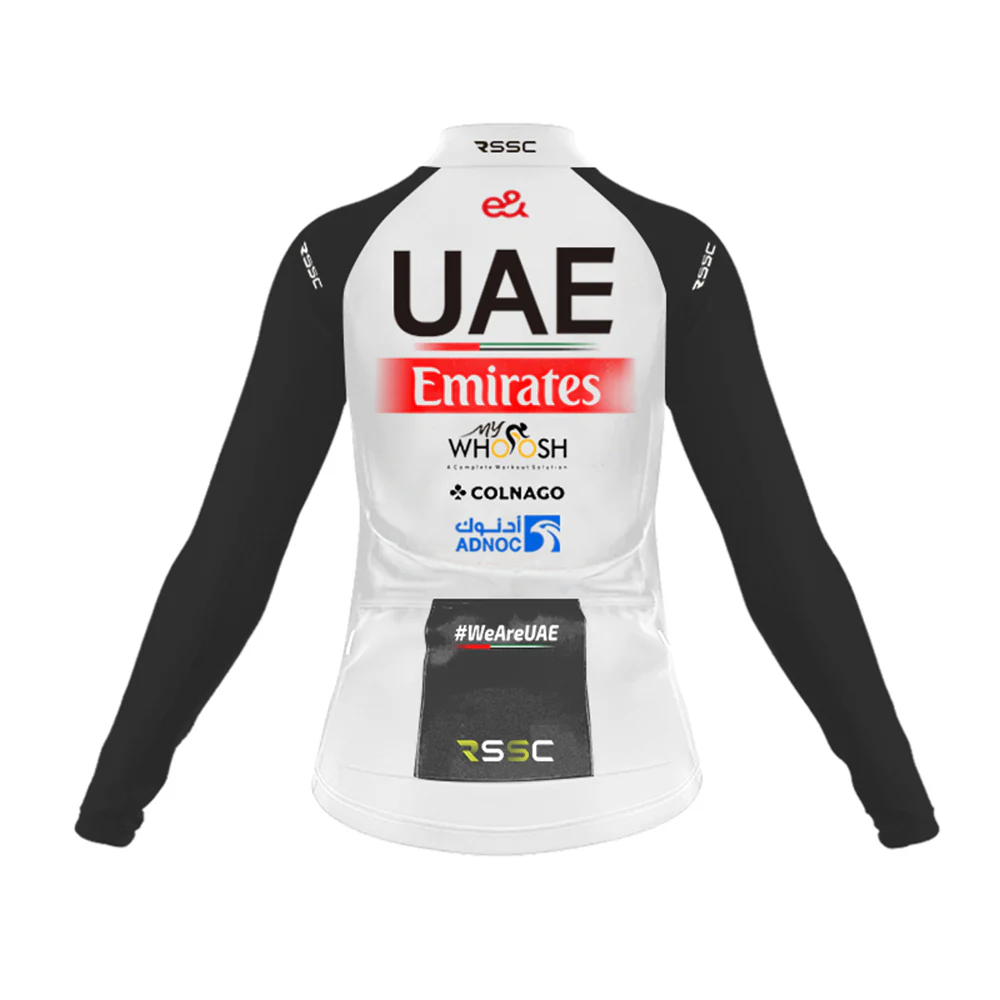 UAE Team Women's Long Sleeve Cycling Kit - Image 4