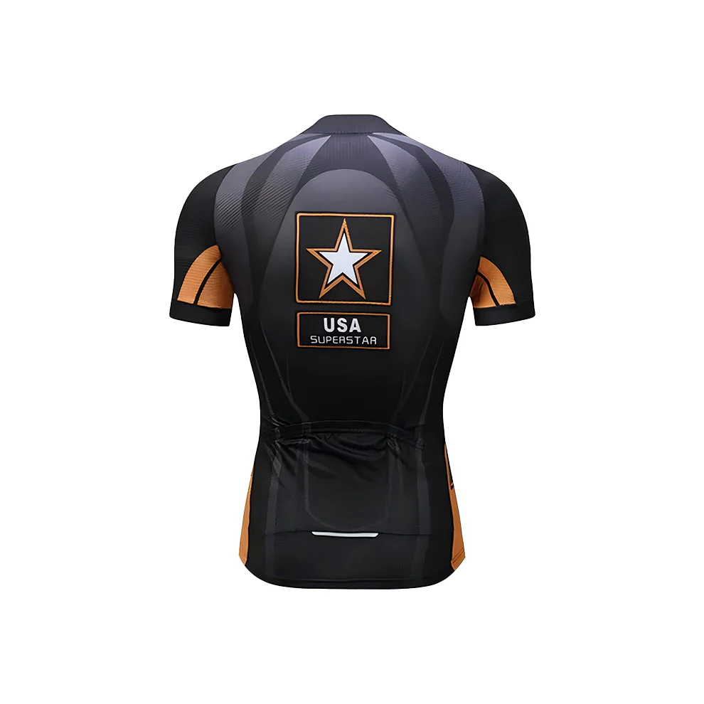 USA Army Theme Women's Short Sleeve Cycling Kit - Image 4