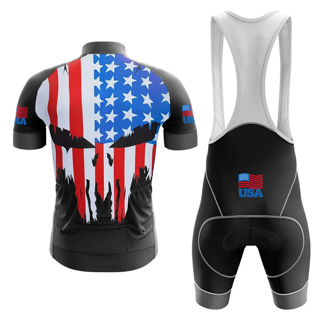 USA Men's Short Sleeve Cycling Kit - Image 2