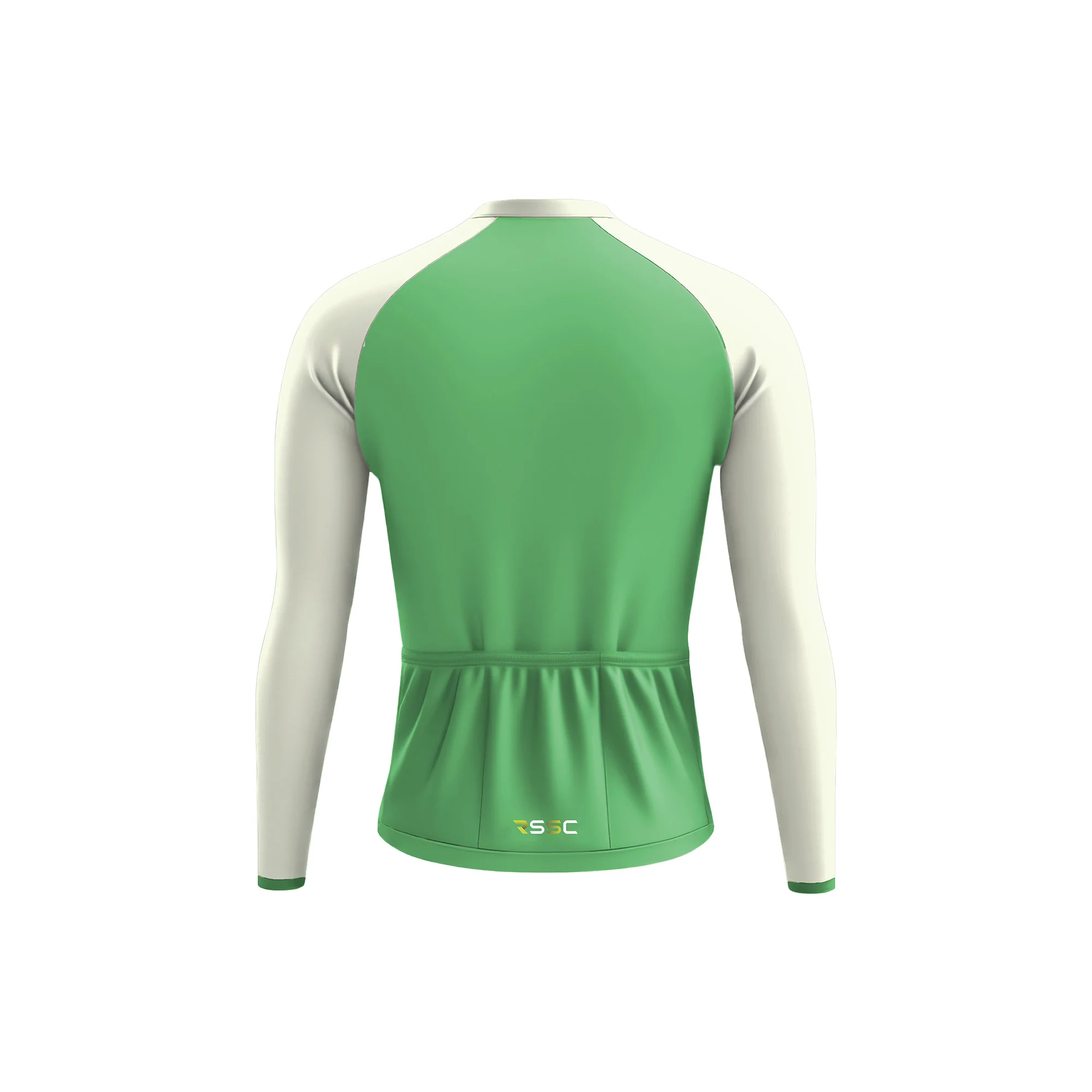Vibrant Azure Edge Men's Long Sleeve Cycling Kit - Image 4