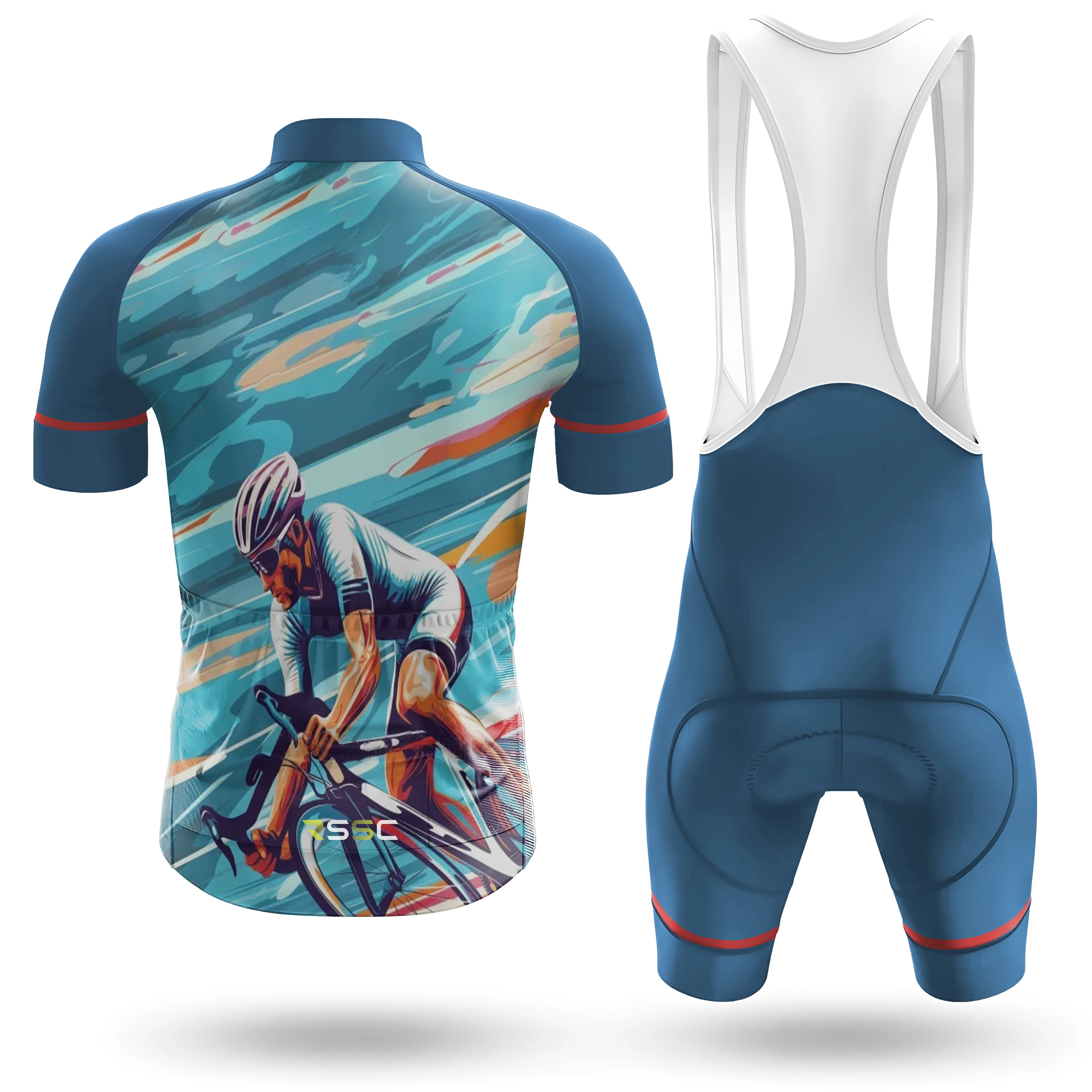 Vibrant Bike Men's Cycling Kit - Image 2