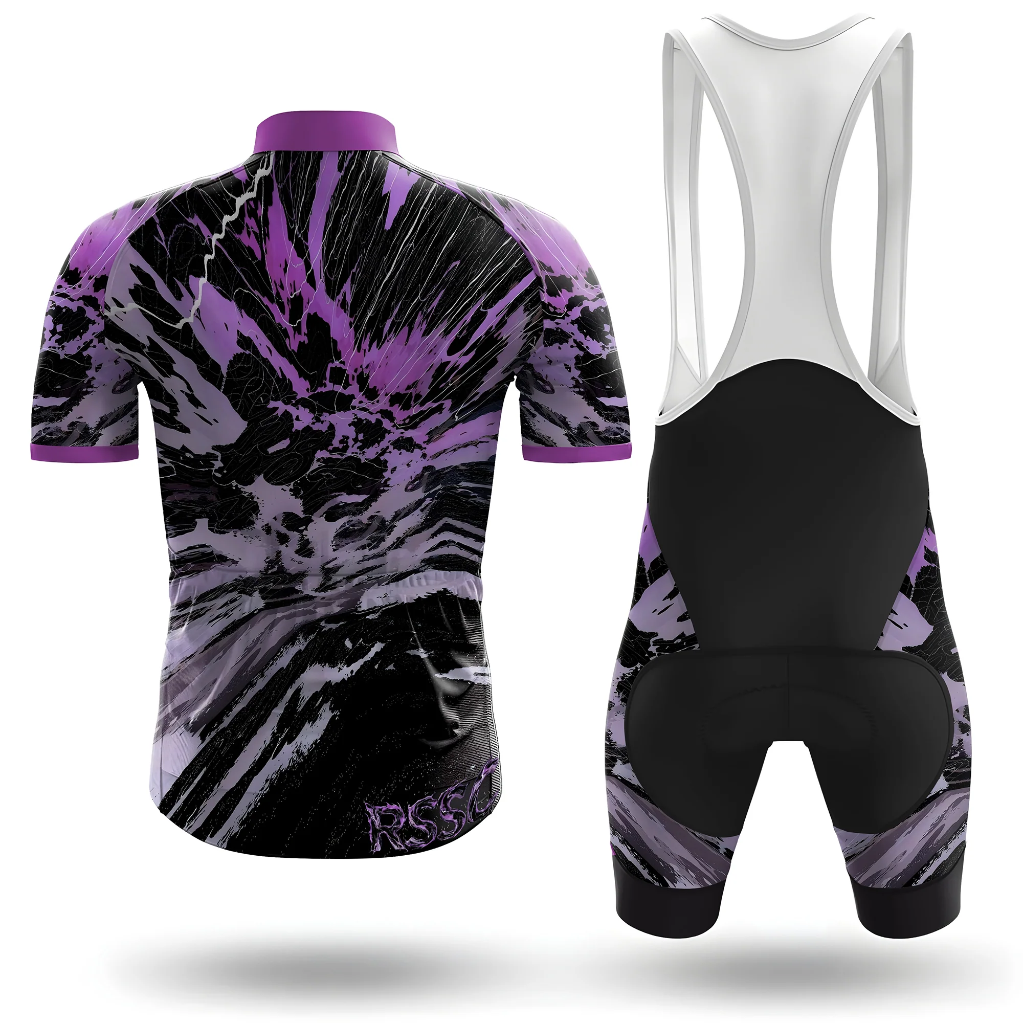 Violet Havoc Men's Short Sleeve Cycling Kit - Image 2