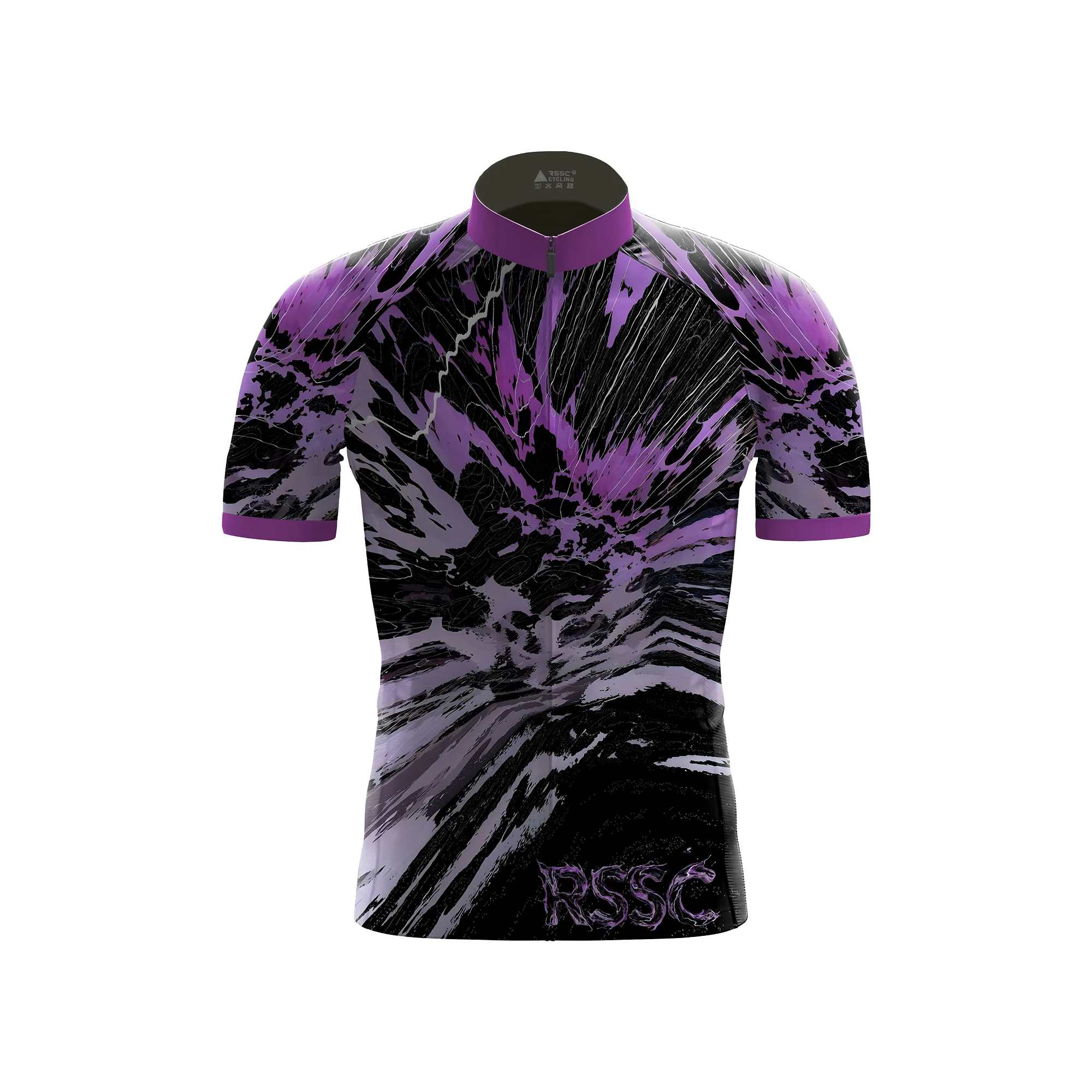 Violet Havoc Men's Short Sleeve Cycling Kit - Image 3