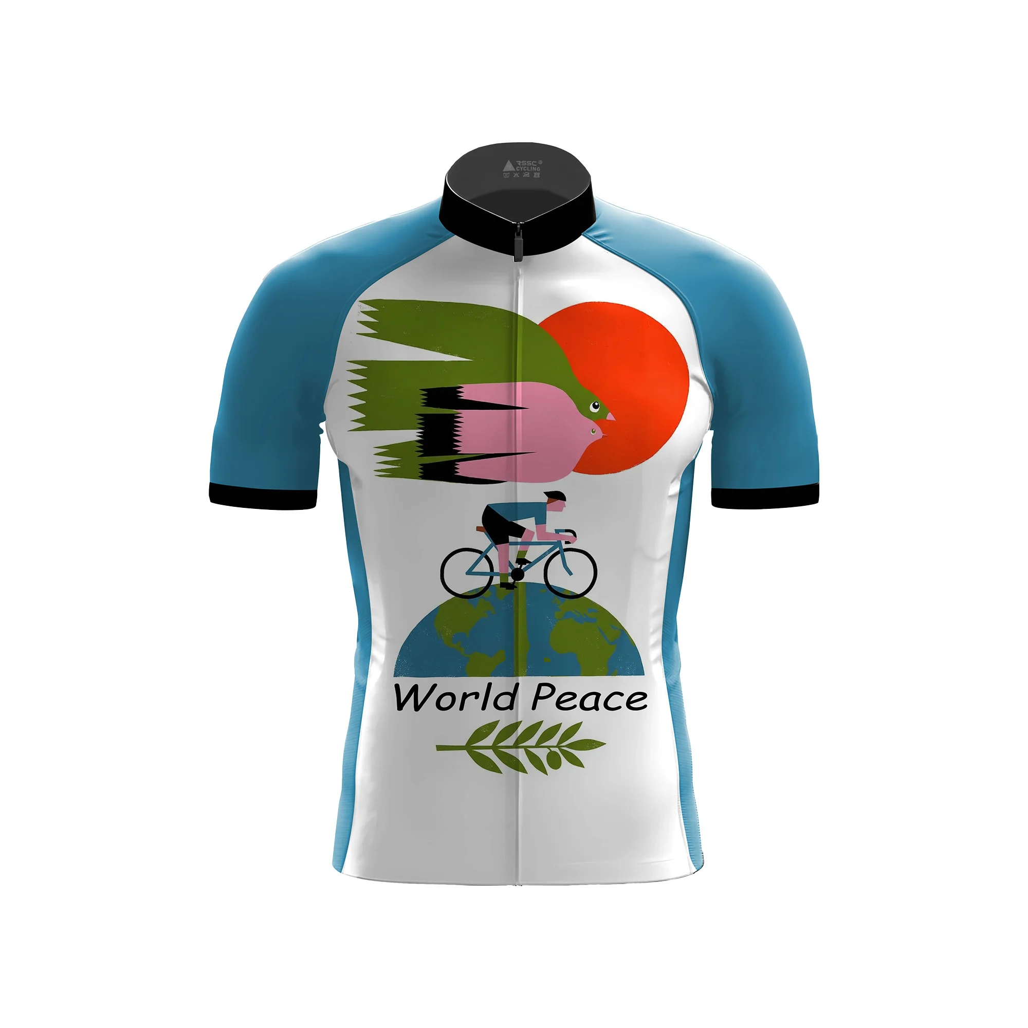 Wings of Peace Men's Short Sleeve Cycling Kit - Image 3
