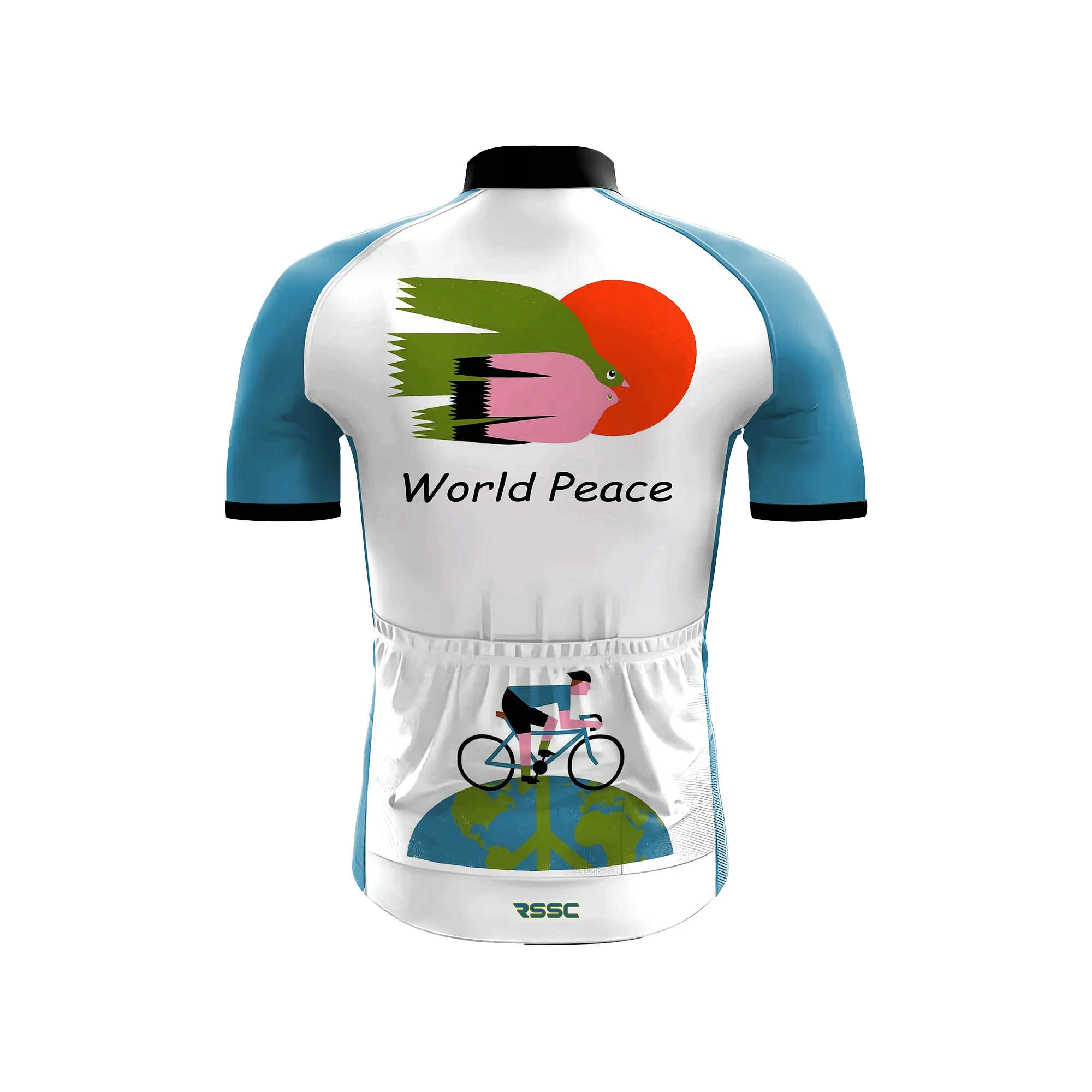 Wings of Peace Men's Short Sleeve Cycling Kit - Image 4